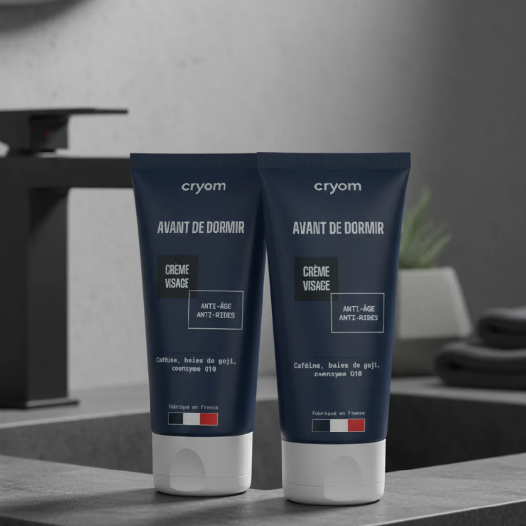 Crème visage anti-âge et anti-rides AVANT DE DORMIR - Lot de 2