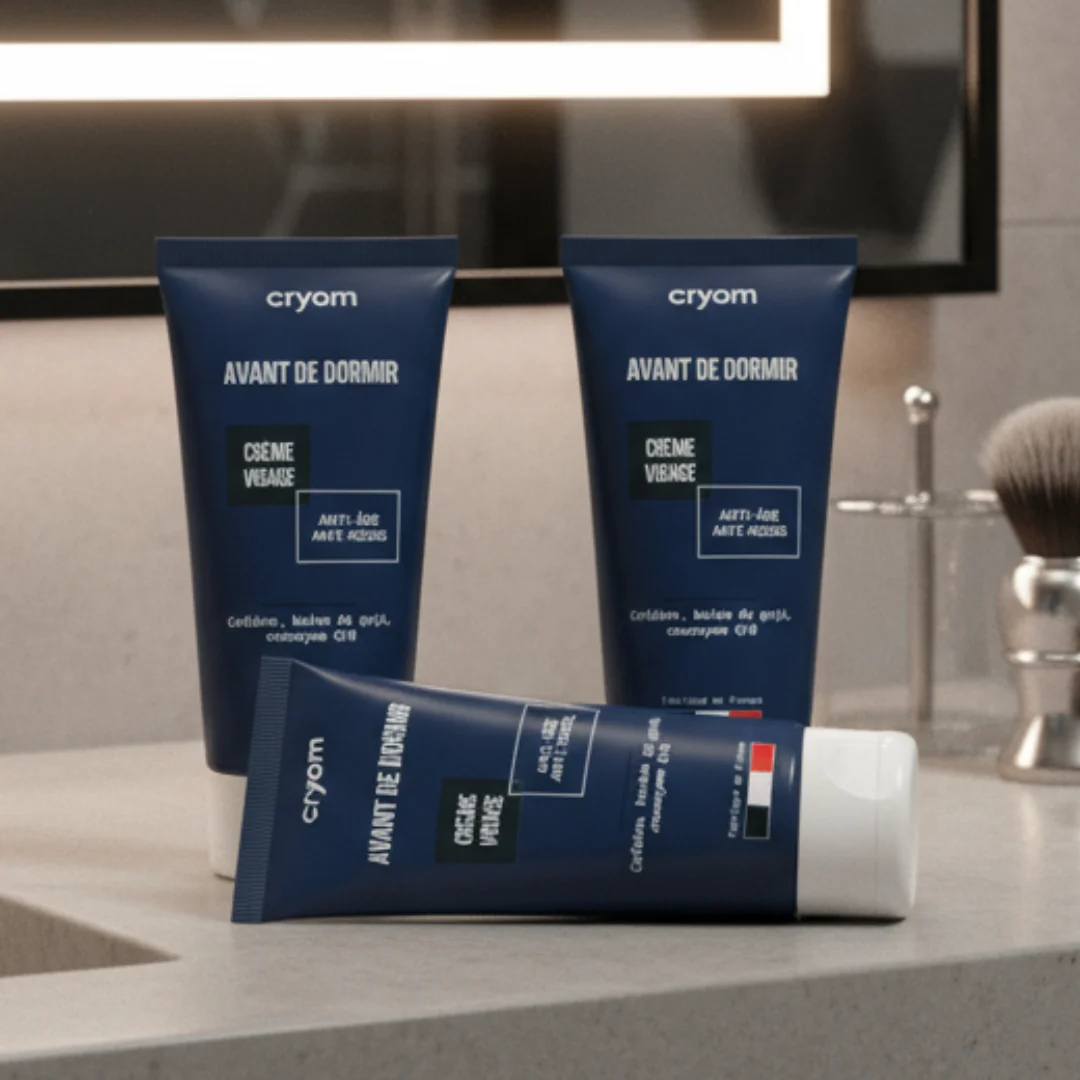 Crème visage anti-âge et anti-rides AVANT DE DORMIR - Lot de 3