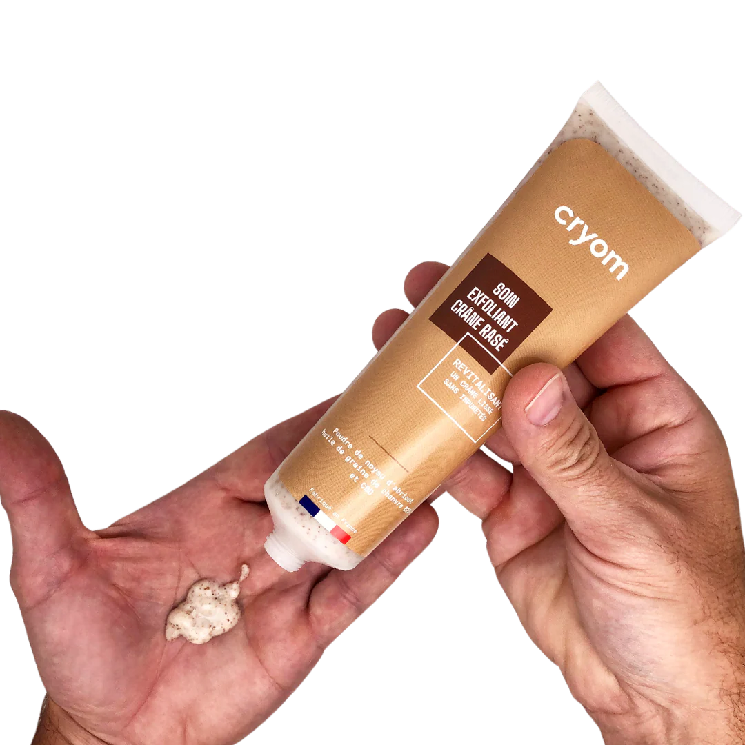 Soin exfoliant pour crâne rasé ou tendu - Image 3
